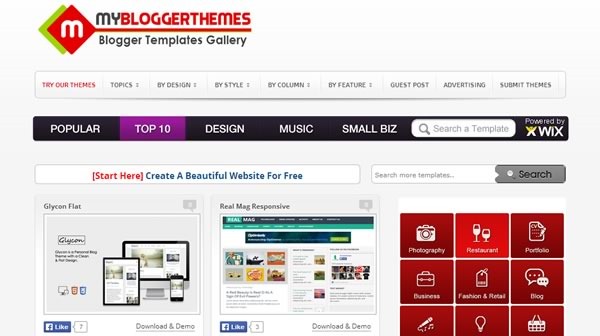 plantillas blogger para descargar gratis - mybloggerthemes