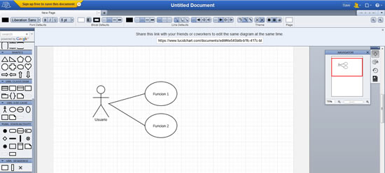 Aplicación Online para Crear Diagramas UML, Redes, Flujo, Organigramas,  Mapas Mentales y Prototipos