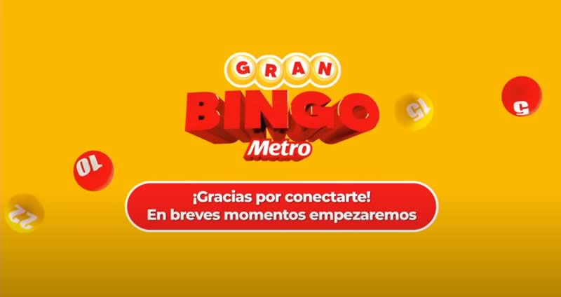 Bingo Metro en Vivo 2023: ¿Cómo Ver la Transmisión en Directo?