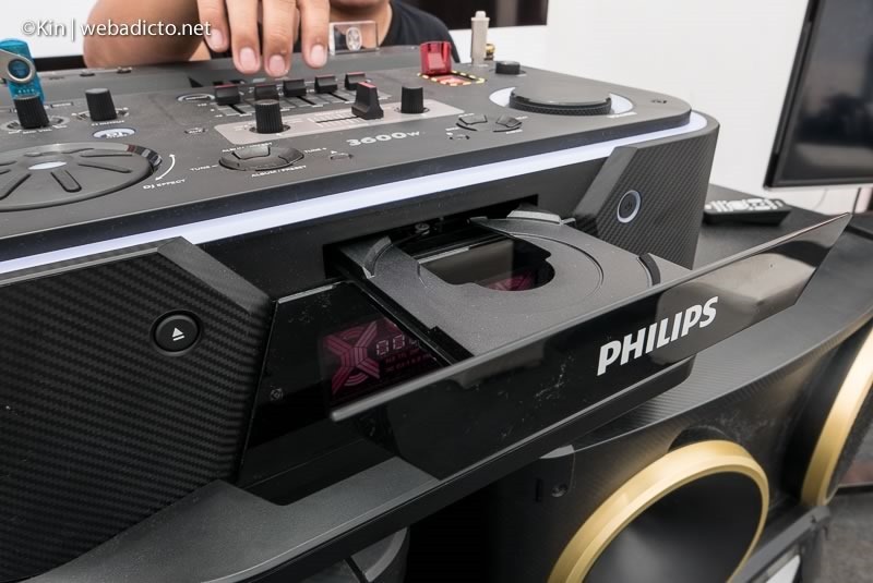 equipo de sonido philips nitro nx9 - CD